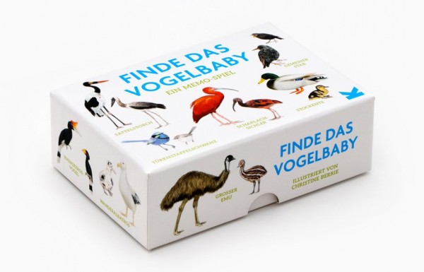 Finde das Vogelbaby Memo
