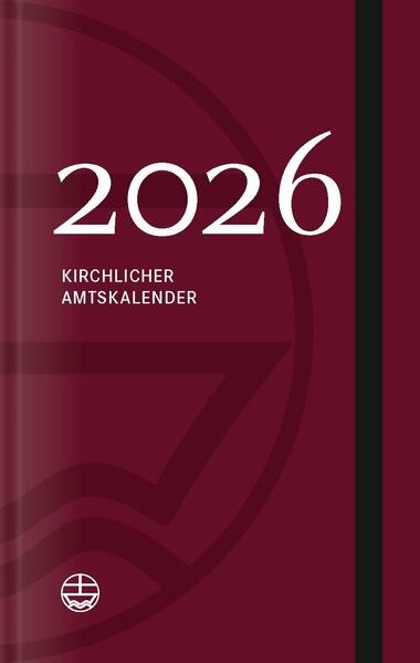 Kirchlicher Amtskalender 2026 – rot