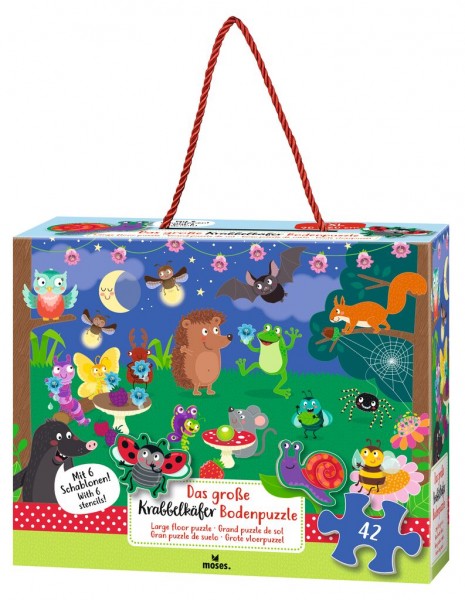 Das große Krabbelkäfer-Bodenpuzzle