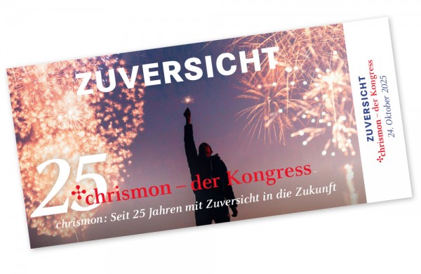 Mutmacher-Ticket 25 Jahre chrismon