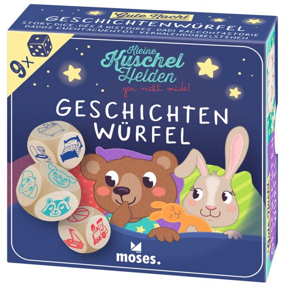 Geschichtenwürfel Kuschelhelden; EAN: 4033477381774