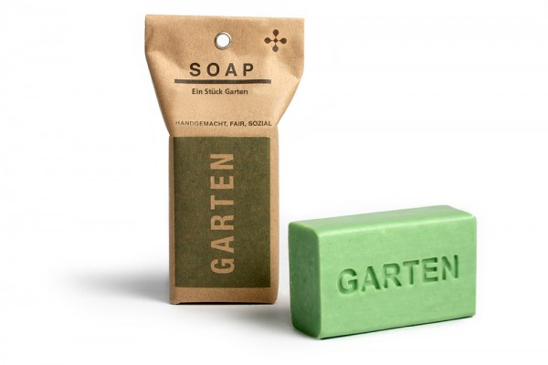 Geschenkseife Garten