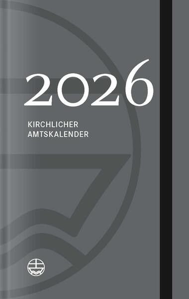 Kirchlicher Amtskalender 2026 – grau