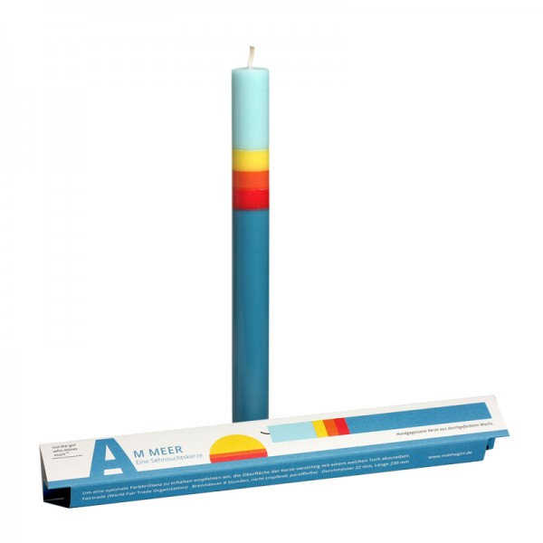 Am Meer - Eine Sehnsuchtskerze