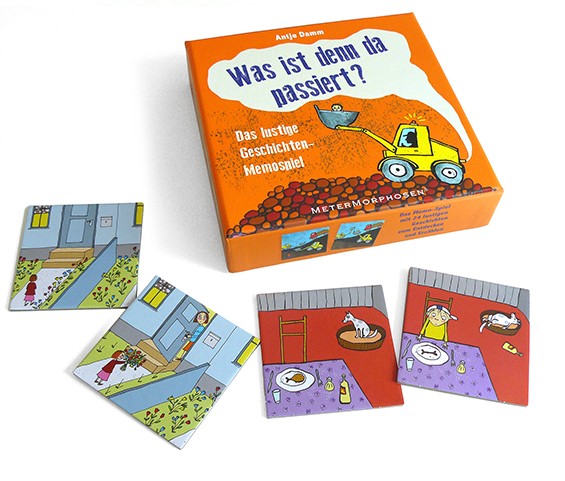 Was ist denn da passiert? Das lustige Geschichten-Memospiel; EAN: 978-3-93465-7939