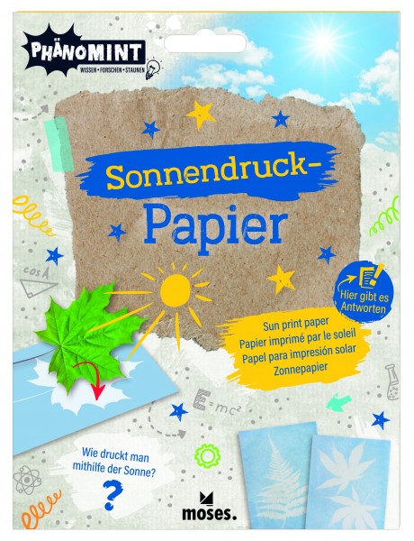 Sonnendruck-Papier