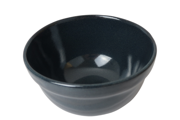 Steinzeug-Schale Mitternachtsblau