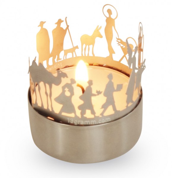 13gramm: Krippe Windlicht Schattenspiel 4250605100018