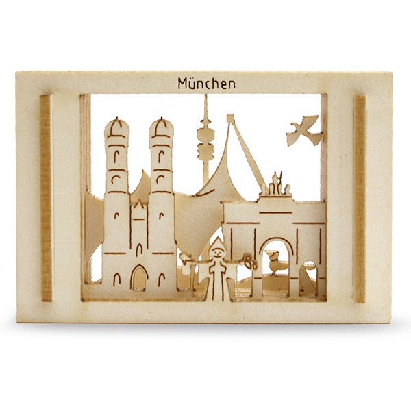 Mini-München in der Streichholzschachtel