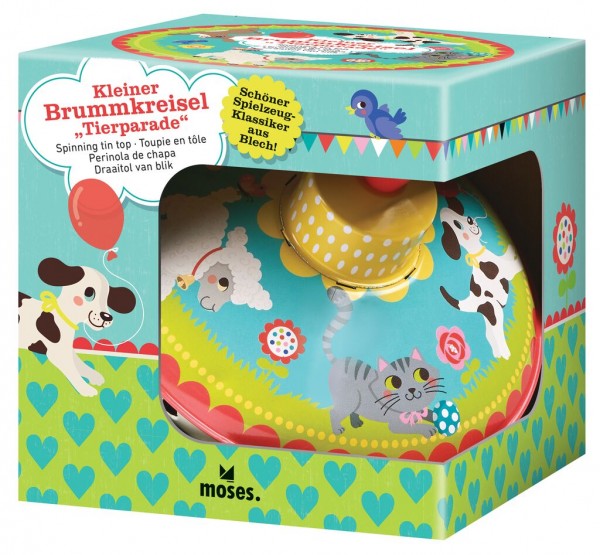 Kleiner Brummkreisel "Tierparade"