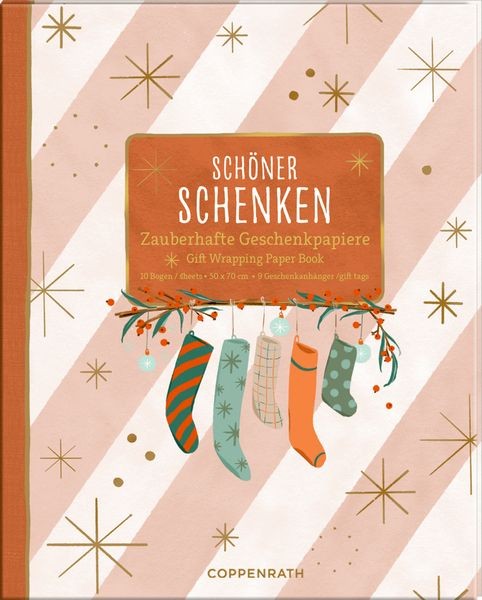 Geschenkpapier Motiv "Cozy Christmas" (10 Bogen)