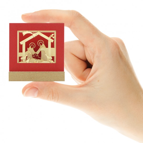 Frohe Weihnachten – Weihnachtskrippe