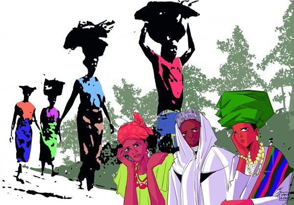 Postkarte mit Titelmotiv