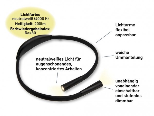 Leselicht zum Umhängen
