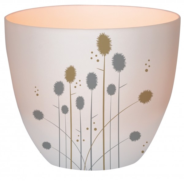 Dankbarkeit – Windlicht aus Porzellan