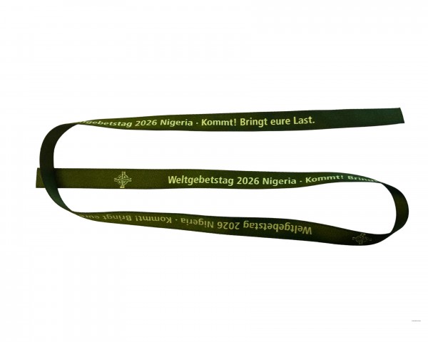 Weltgebetstag Segensbändchen »Nigeria« (10er-Pack)