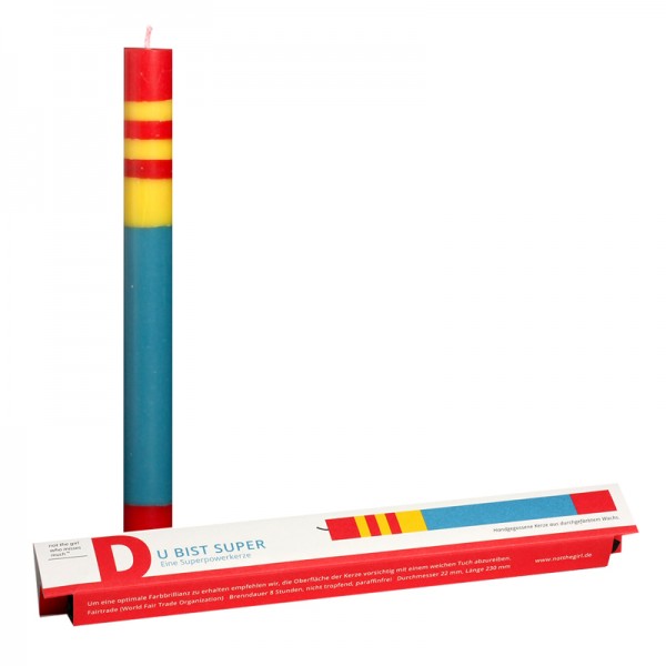 Kerzengruß "Du bist super"